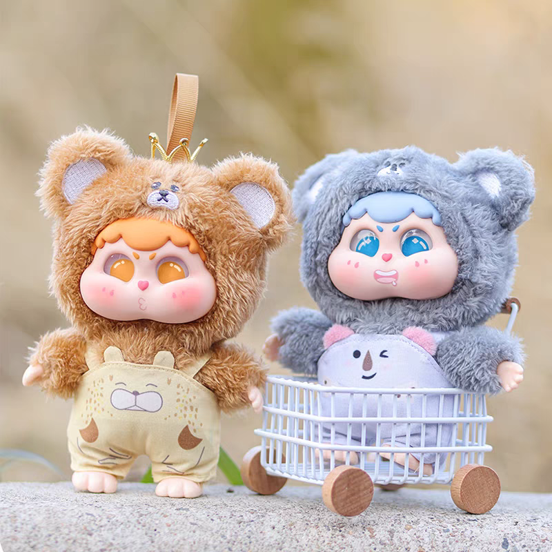 【直购拆盒】萌宝嘟嘟毛绒盲盒挂件呆萌可爱