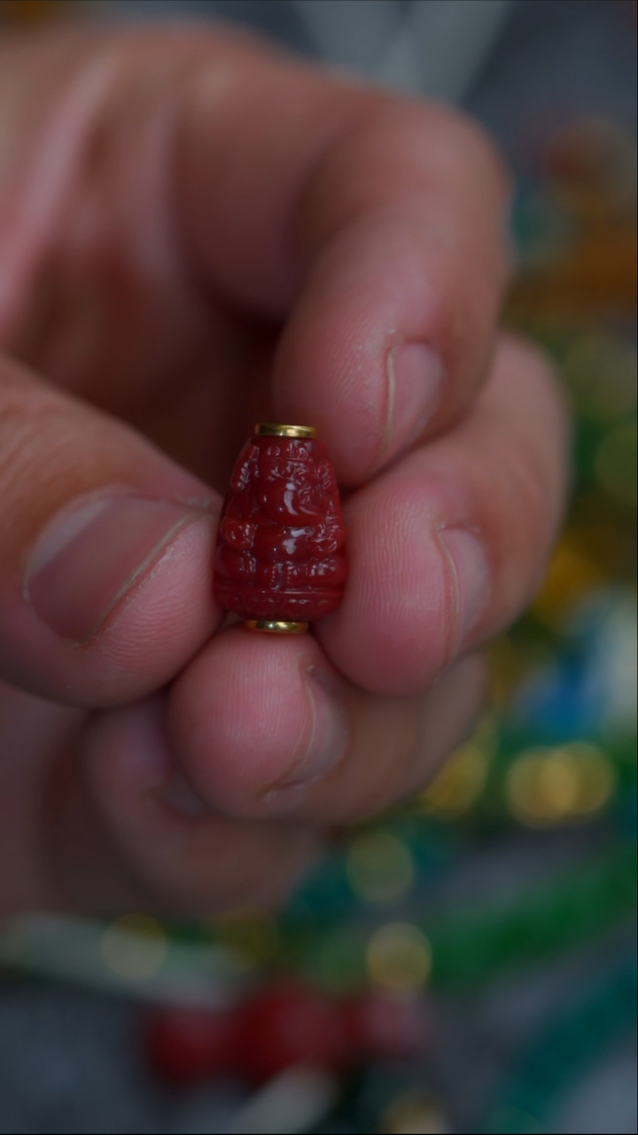 【闪购商品】南红玛瑙挂件未镶嵌南红象神