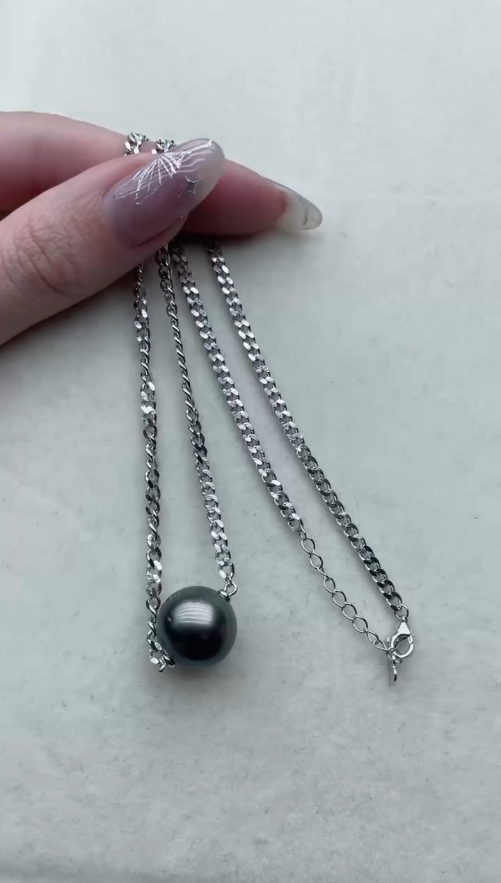 【闪购商品】海水珍珠套链银S925镶嵌104