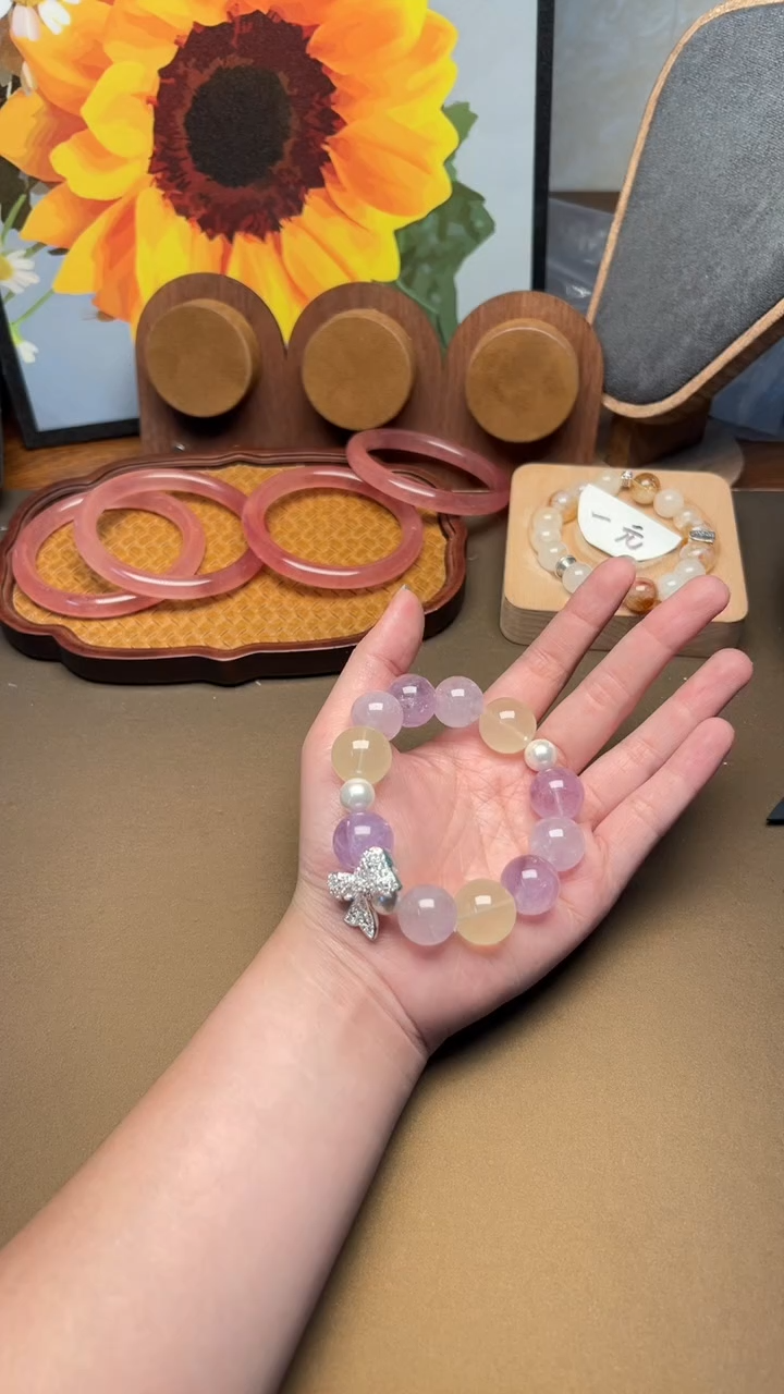 未镶嵌手串水晶1