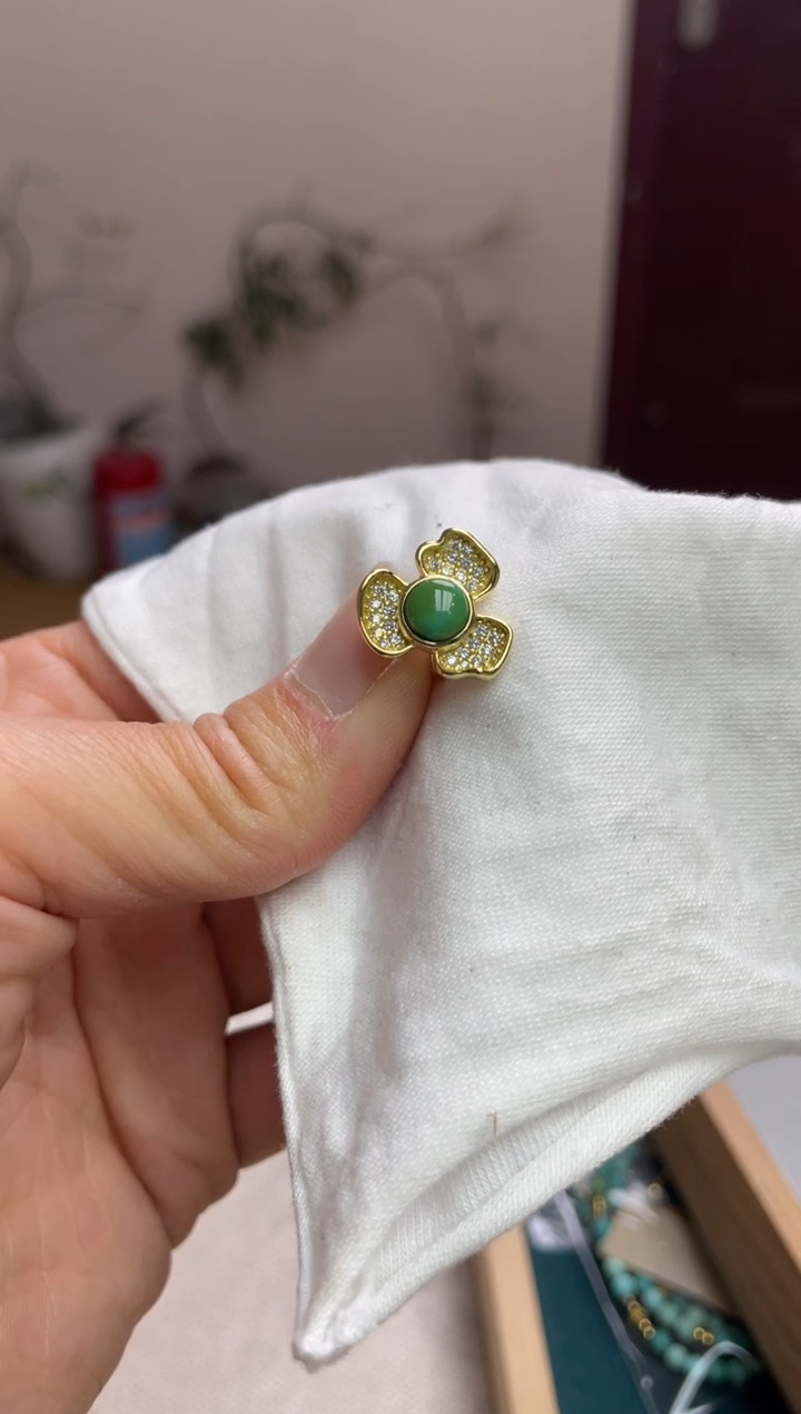 【闪购商品】绿松石珠宝奇石合金35