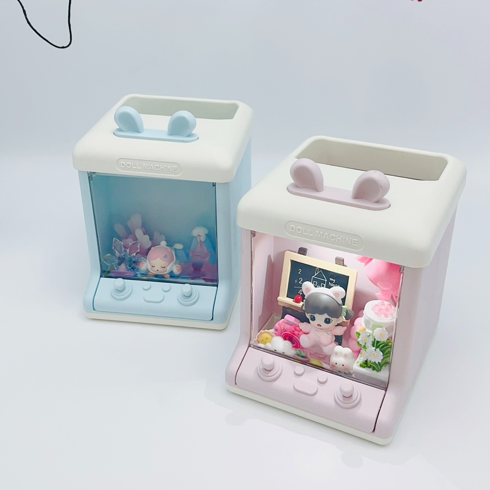 （预售团单）【萌粒笔筒】手工DIY 创意潮玩