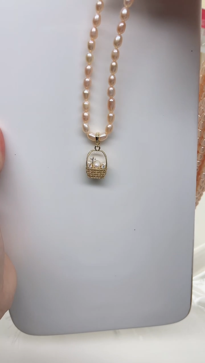 吊坠(不含链)未镶嵌淡水珍珠珍珠篮子