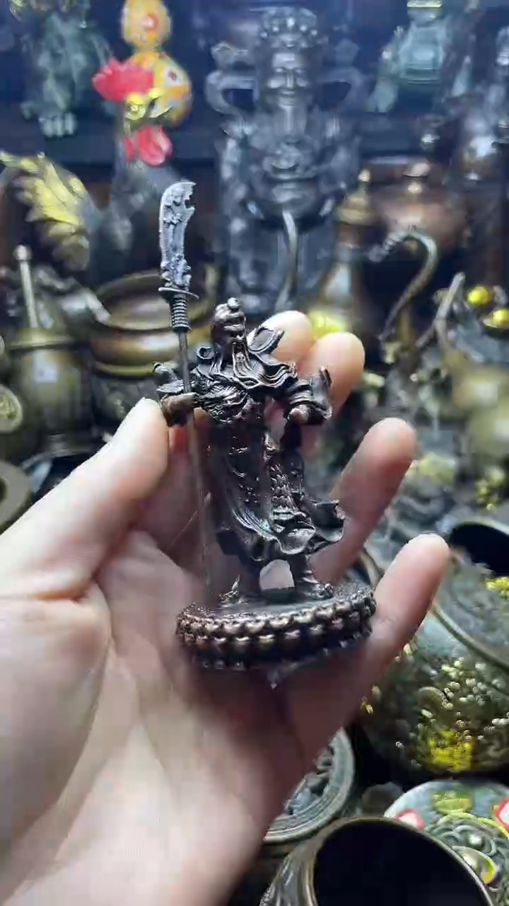 闪购链接，点击下单，有运费险，铜摆件