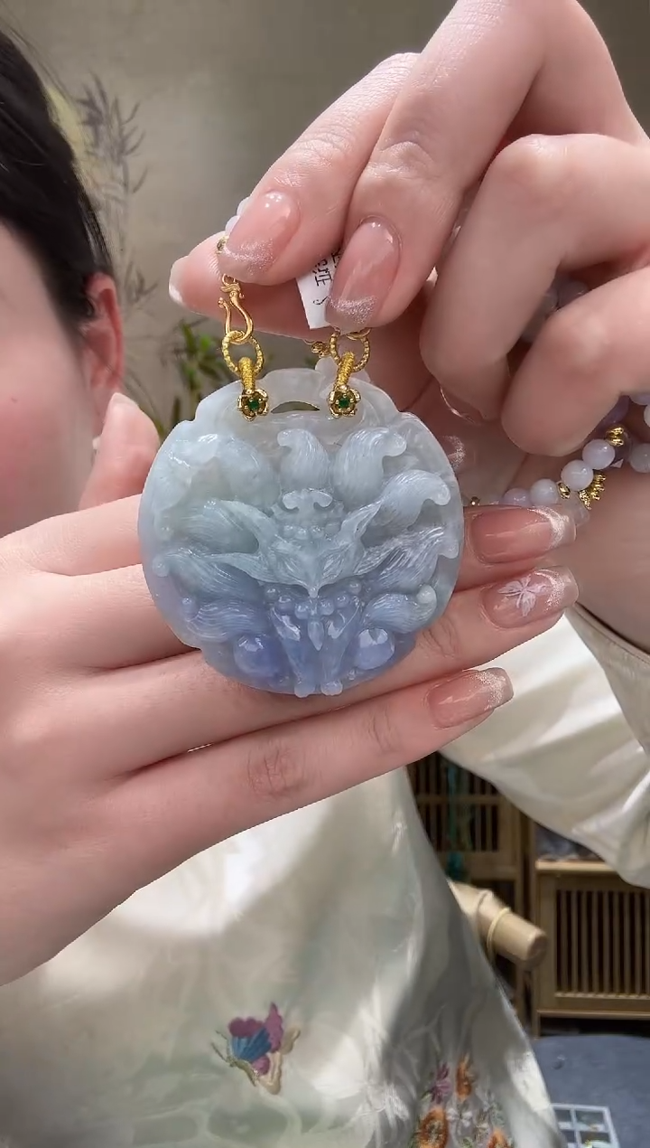 【闪购商品】翡翠颈饰未镶嵌吊坠
