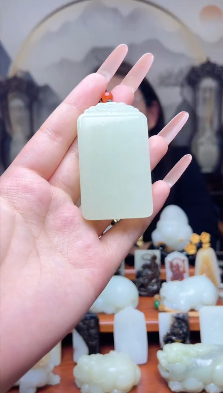 【闪购商品】和田玉吊坠未镶嵌60