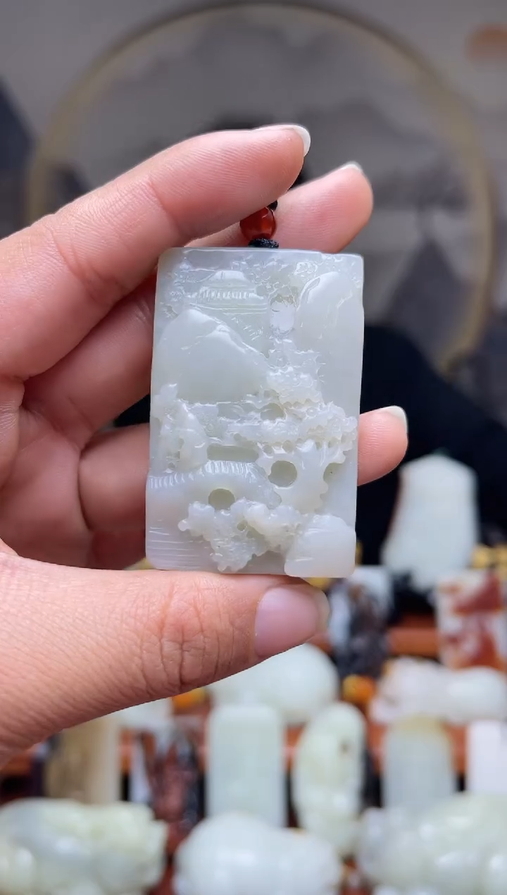 【闪购商品】和田玉吊坠未镶嵌104