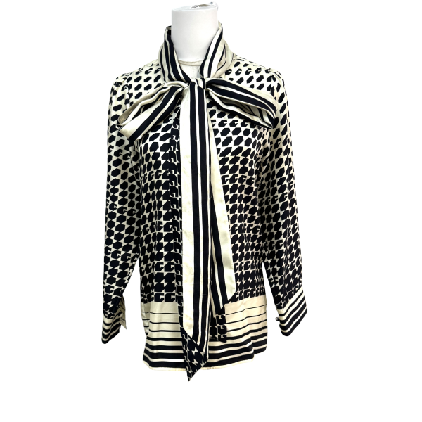 妃鱼/古驰/桑蚕丝/上衣/95新/琰三07