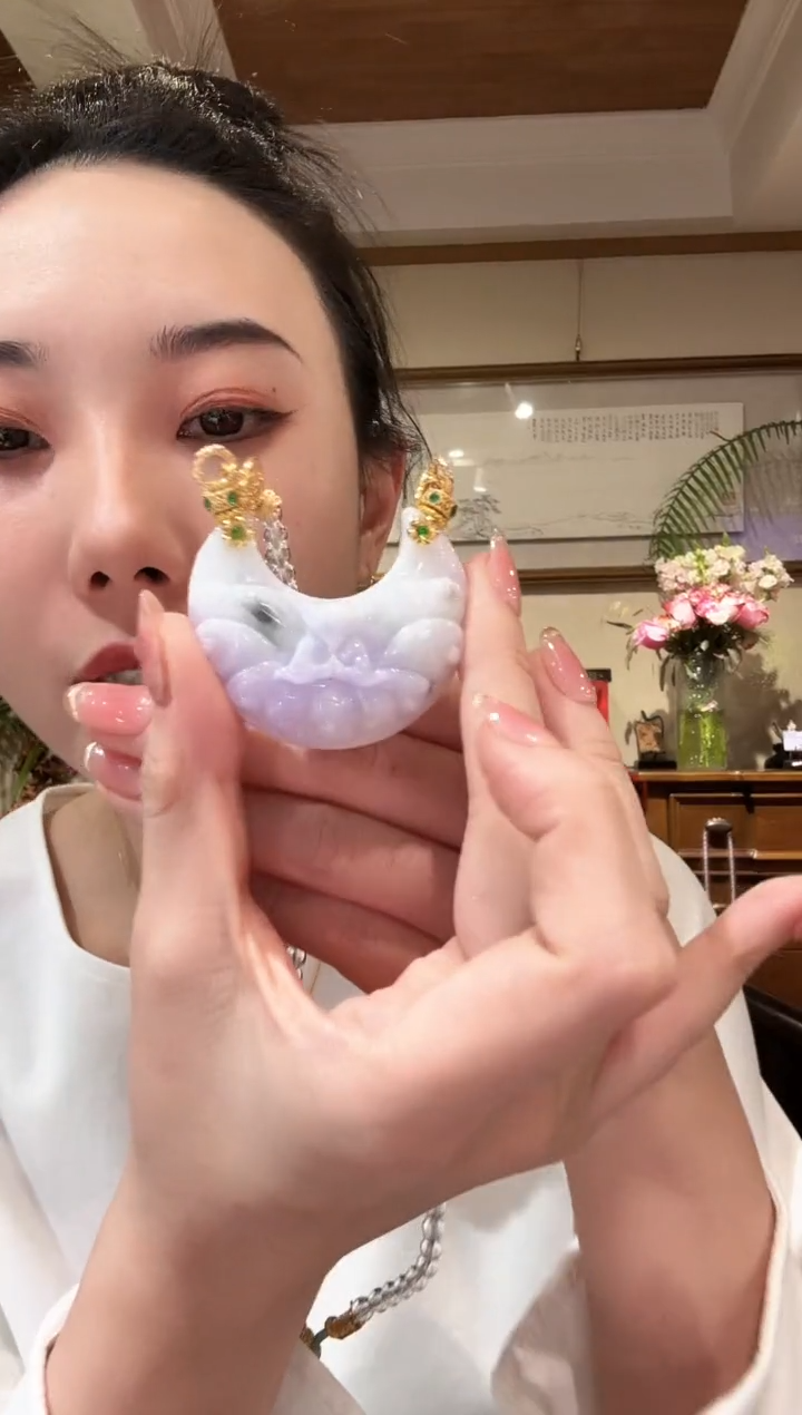 【闪购商品】翡翠颈饰未镶嵌国风