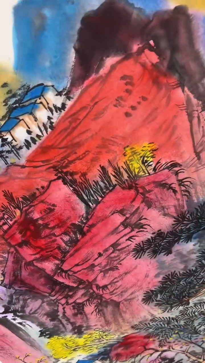 国画苏珊老师展览精品