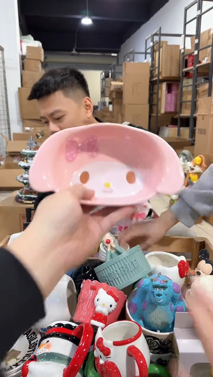 瓷片小号原盒美乐蒂深碗