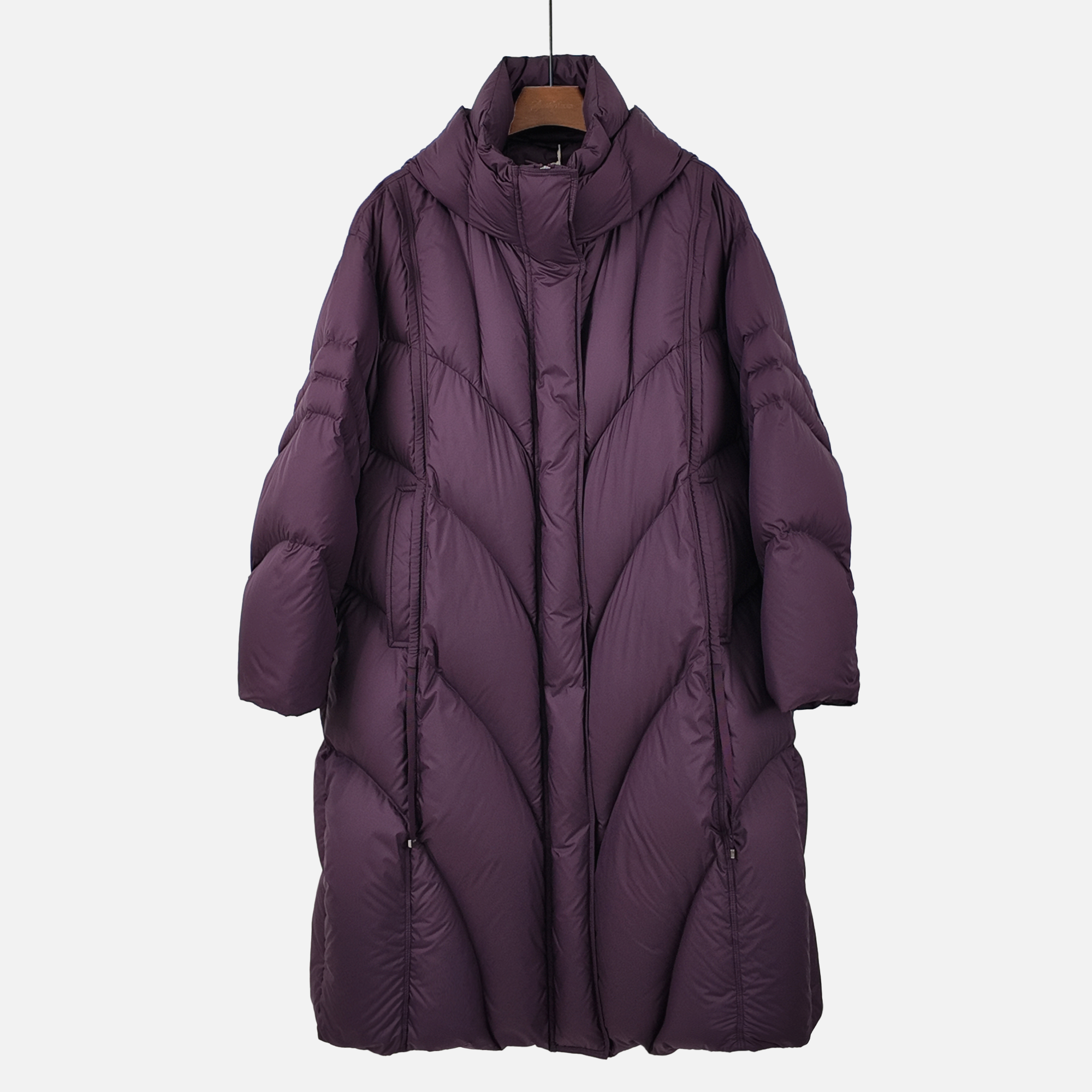 【倩倩专属】时尚长款连帽羽绒服ZS187