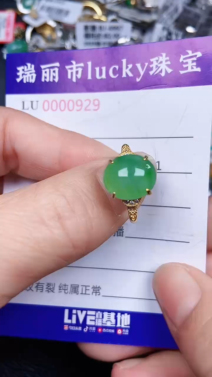颈饰银S925镶嵌翡翠0929