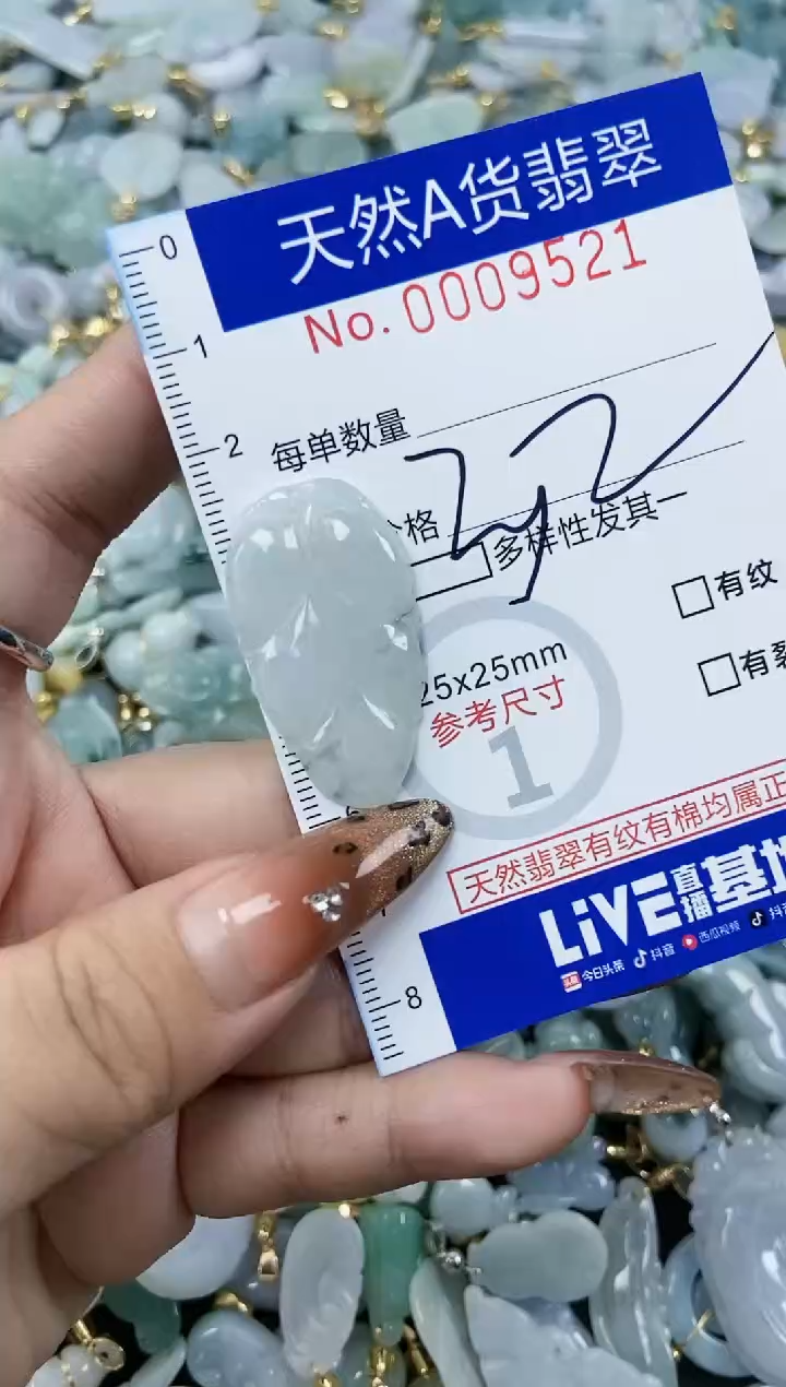 【闪购商品】翡翠颈饰未镶嵌天然A货翡翠