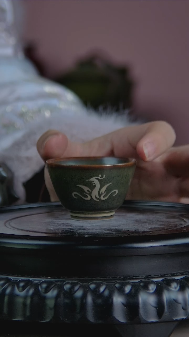 景韵堂仿清茶叶末釉