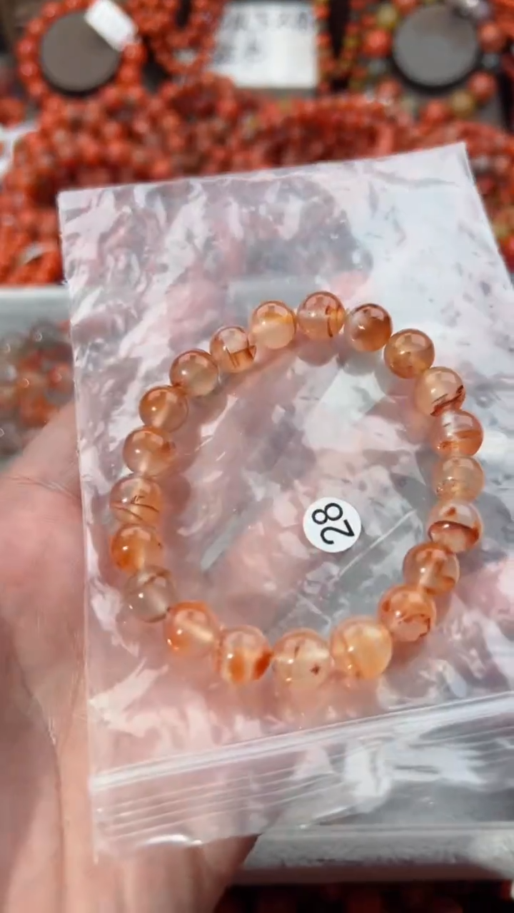 【闪购商品】南红玛瑙手串未镶嵌9