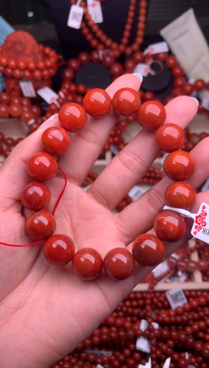 【闪购商品】南红玛瑙珠宝奇石未镶嵌13随机多样性/一条