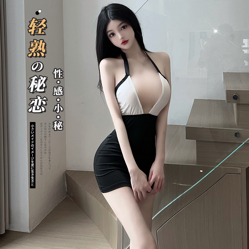 女性秘书制服诱惑睡裙白领套装