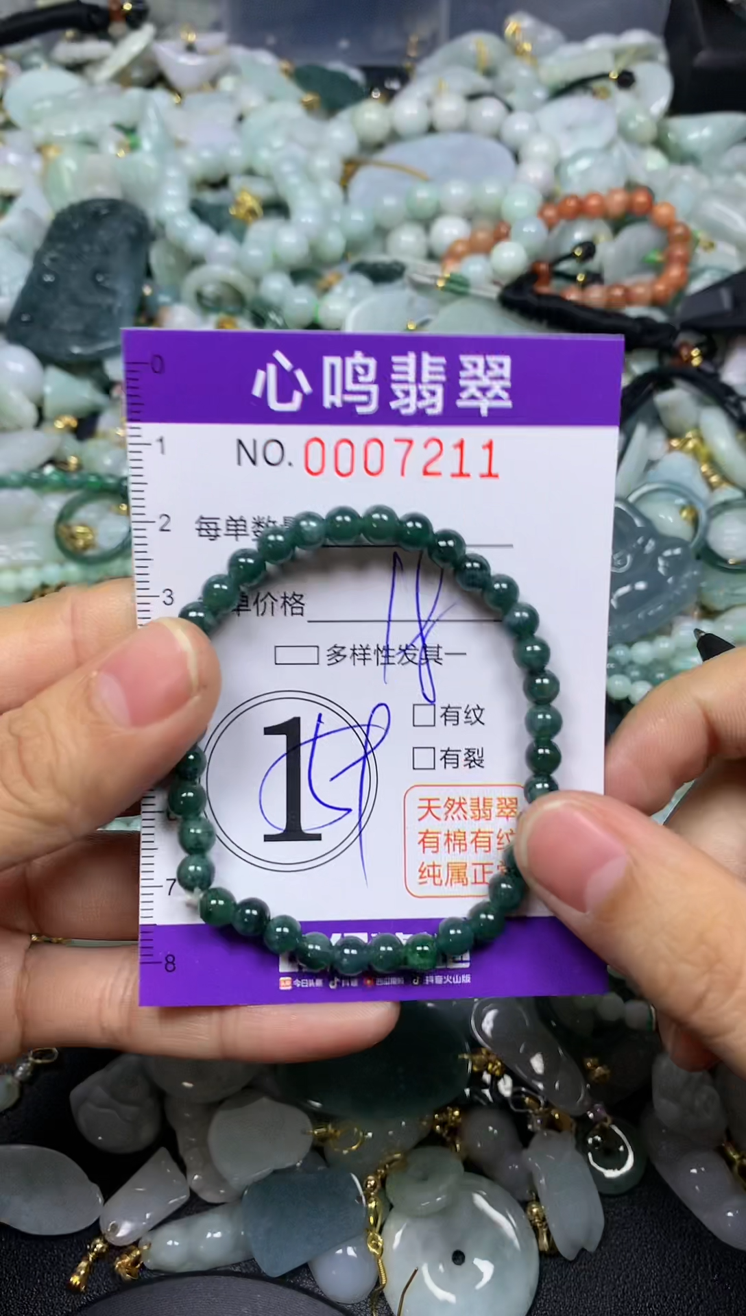 【闪购商品】翡翠颈饰未镶嵌闪购007211