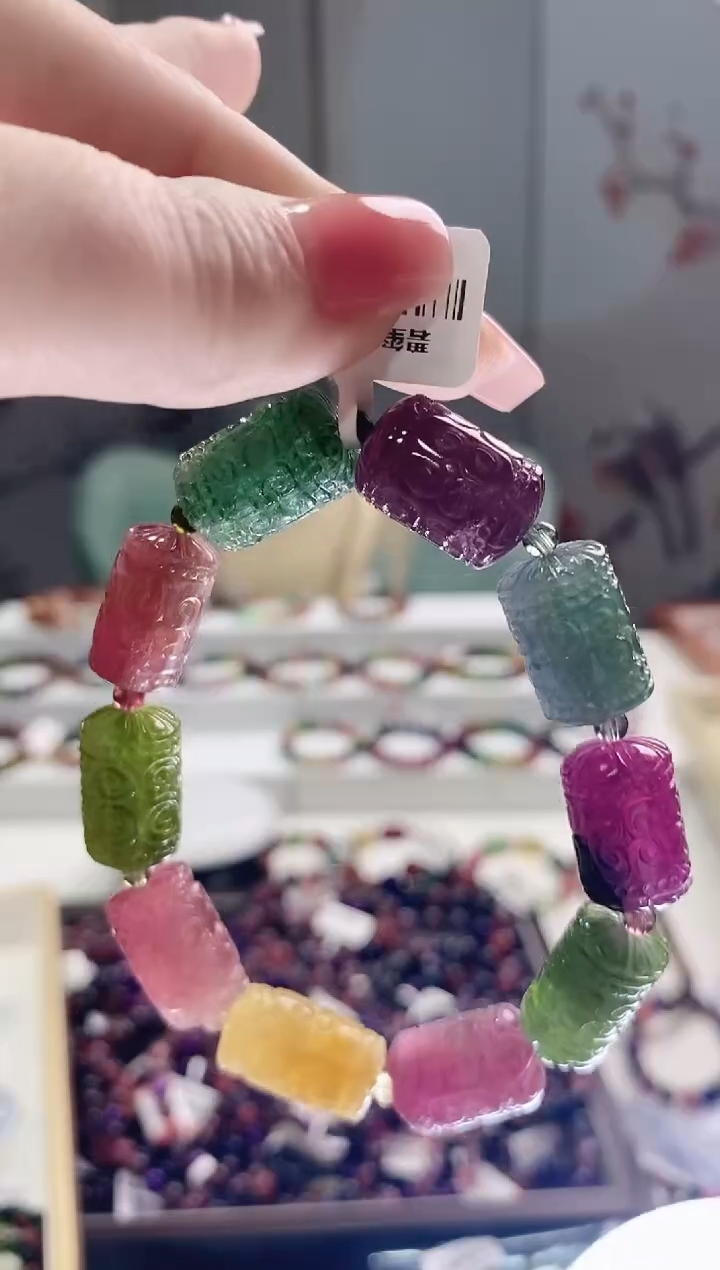 【闪购商品】碧玺碧玺单圈未镶嵌多人多样性发货发其一