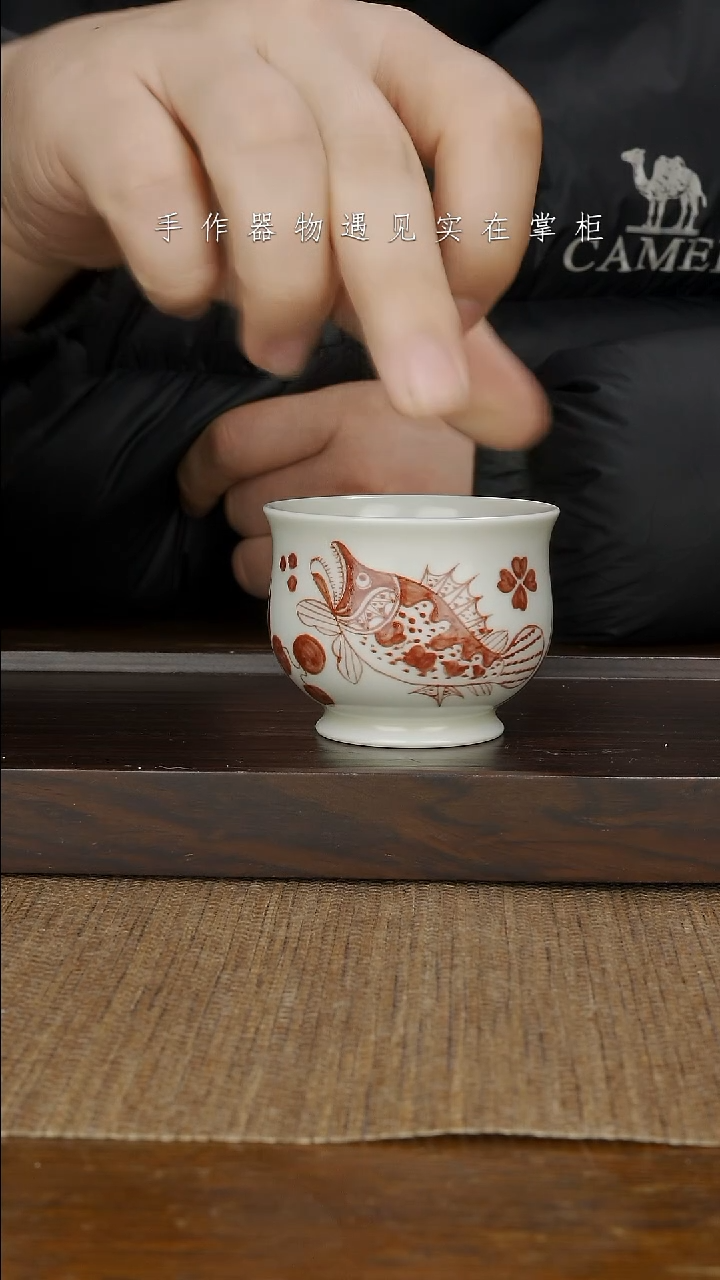 【闪购商品】摆件景德镇手工手绘茶具大器宛成