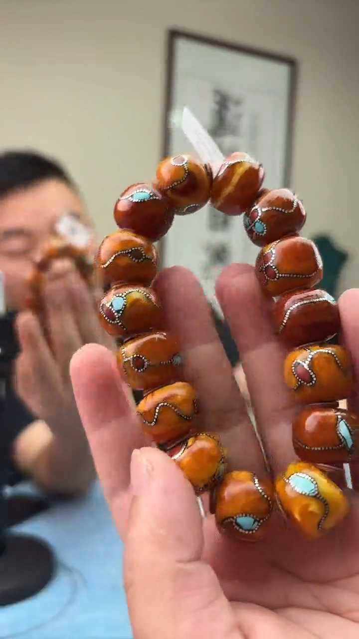 蜜蜡未镶嵌珠宝奇石H53，18假一罚十多样性发其一H