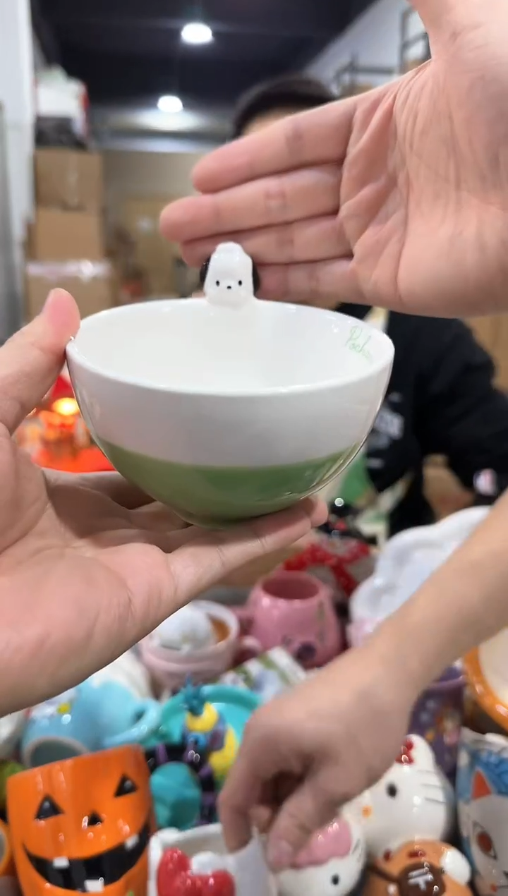 瓷片帕恰狗公仔碗