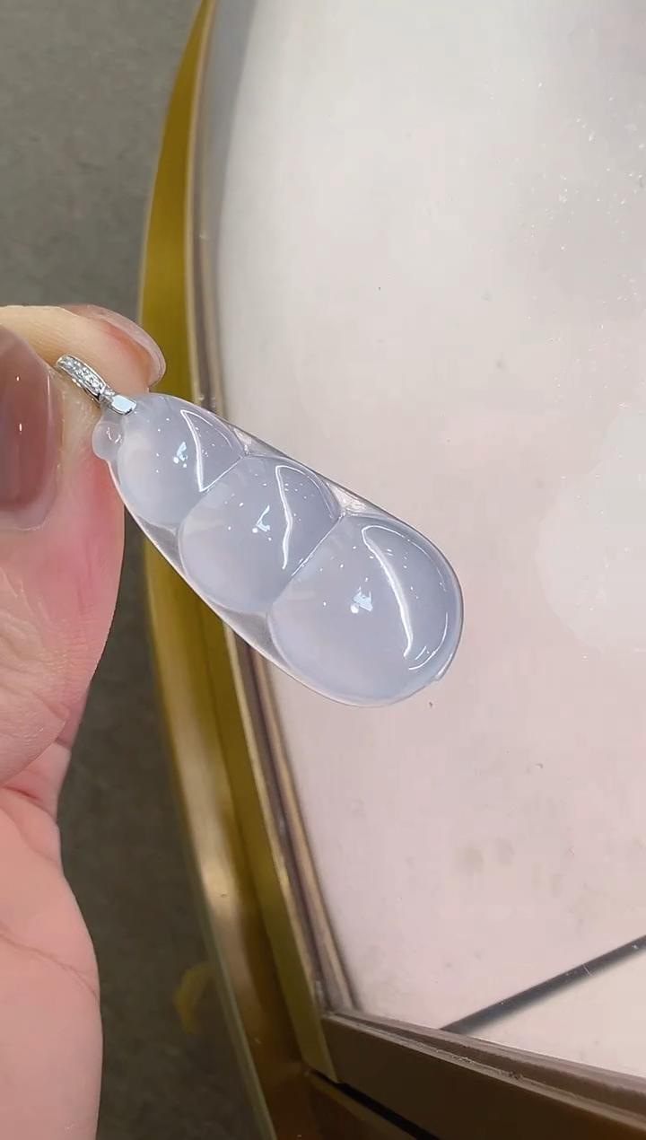 翡翠18K金镶嵌吊坠(不含链)不含链多样性团购发一件