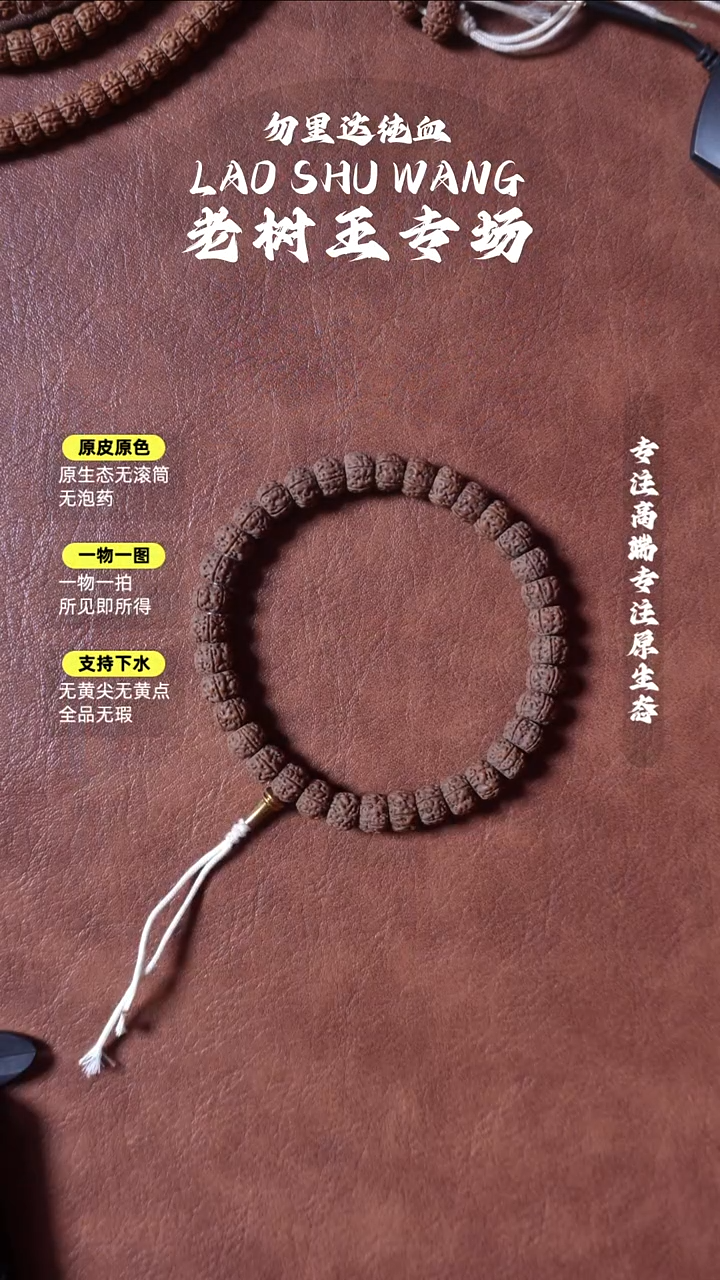 手串金刚菩提龙切老树王手持11mm