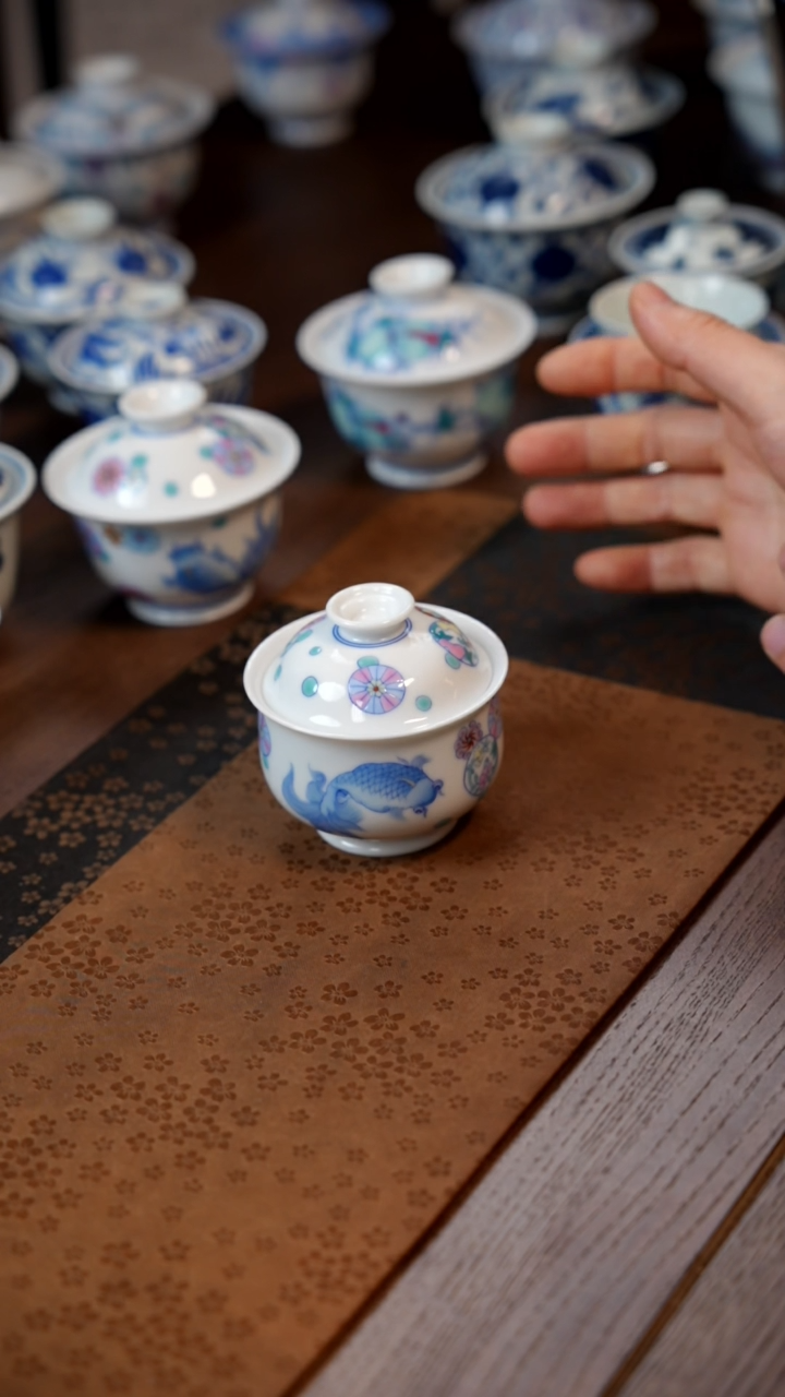 【闪购商品】皮球鱼福袋盖碗11111111