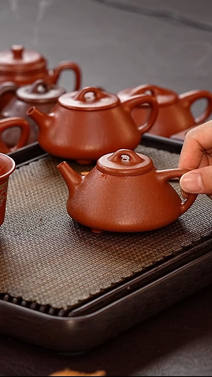 茶壶紫砂降坡泥石瓢毛其进