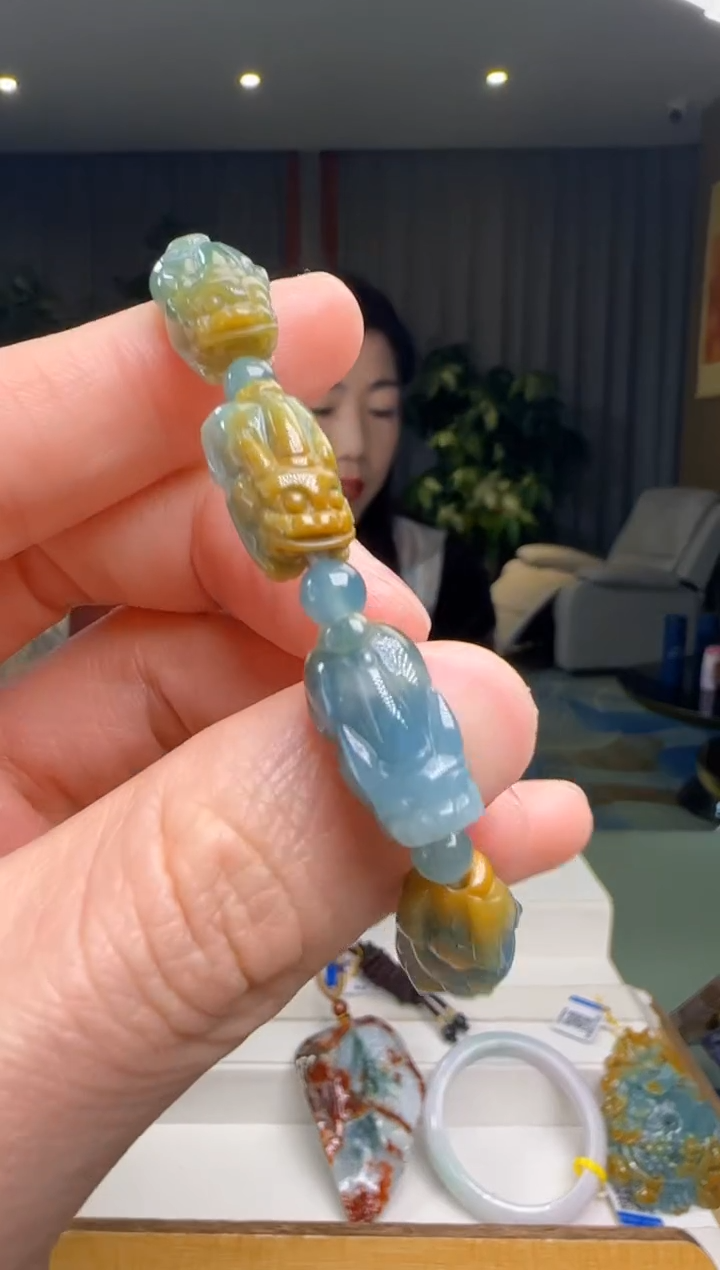 【闪购商品】翡翠手串未镶嵌多样性发一DY@@WS50214H009