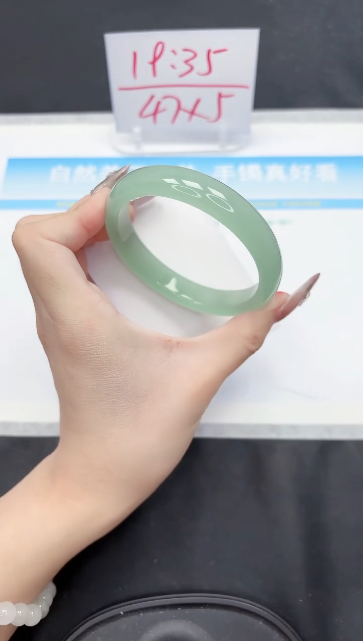 【闪购商品】石英质玉手镯未镶嵌16-62.3