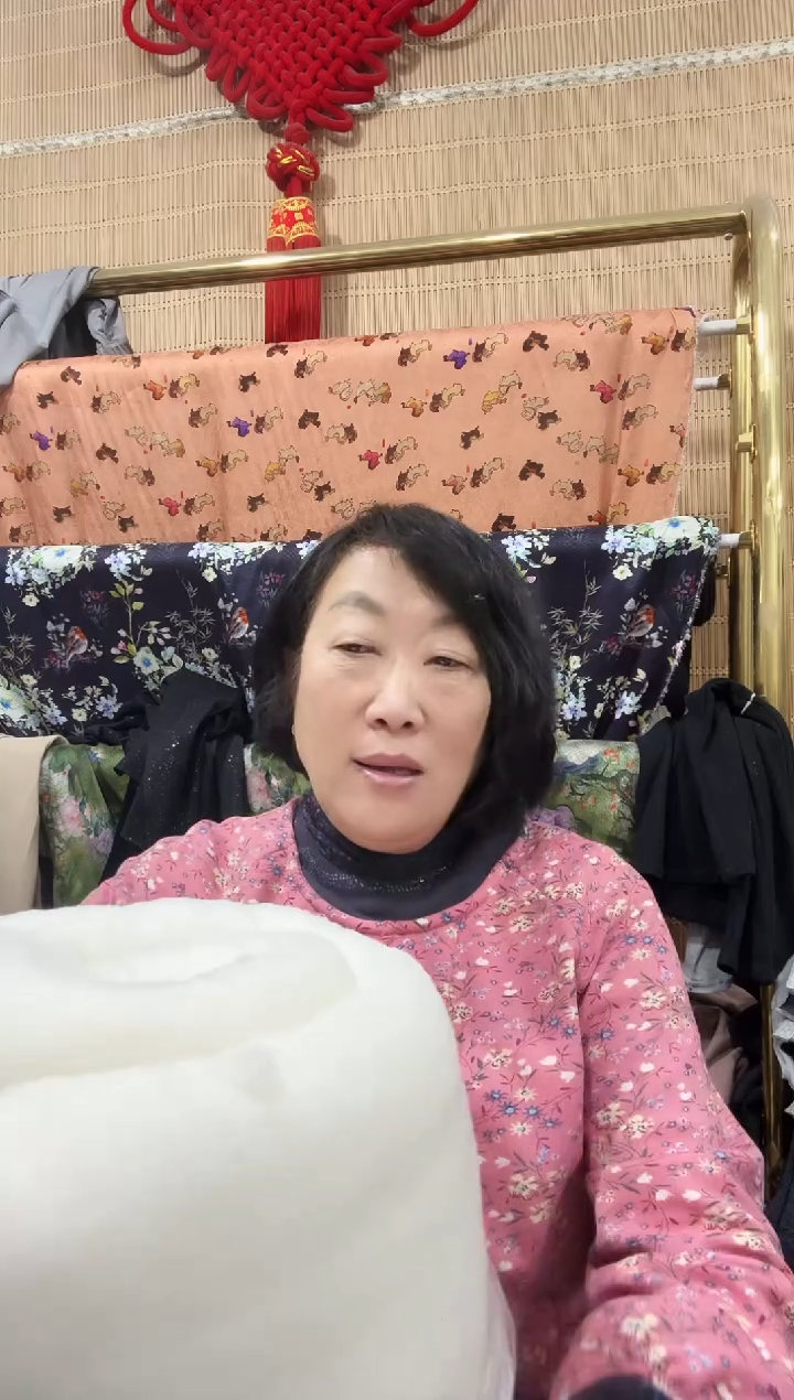 羊毛羊绒5斤双人被套一个（含无纺布）     