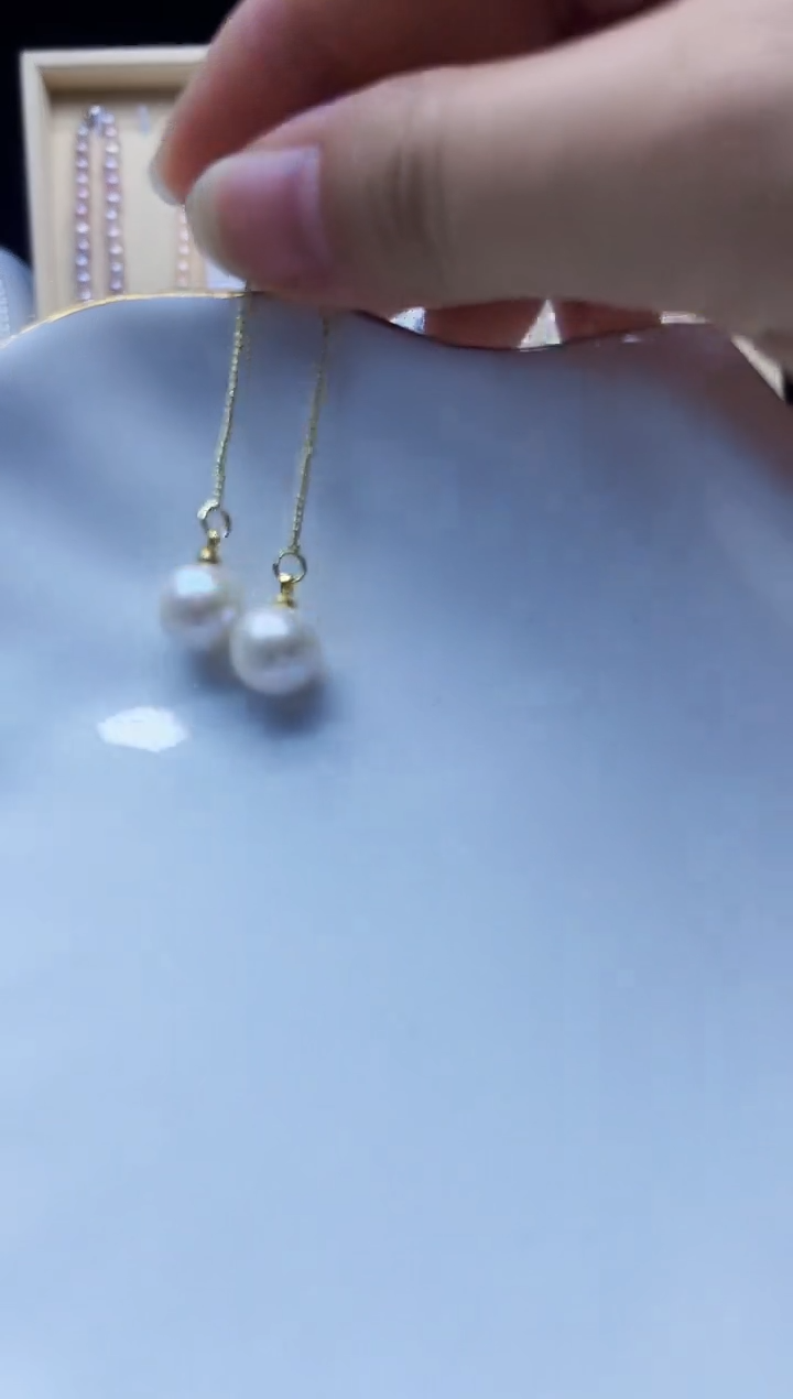颈饰未镶嵌淡水珍珠耳环多样性发其一