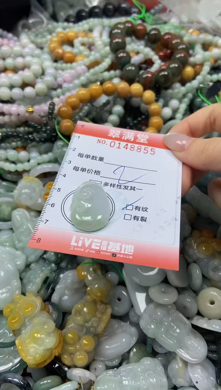 翡翠未镶嵌颈饰闪购0148855