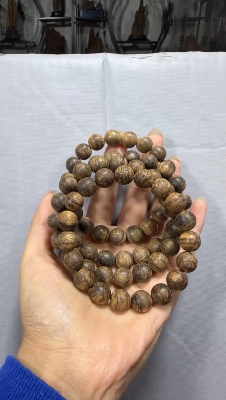 【闪购商品】沉香手串G11昆仑梅格1.1单圈多样性发货发其一