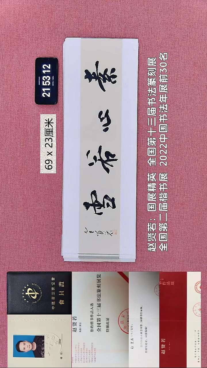 书法300    赵老师书法作品