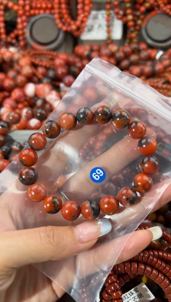 未镶嵌手串南红玛瑙11+