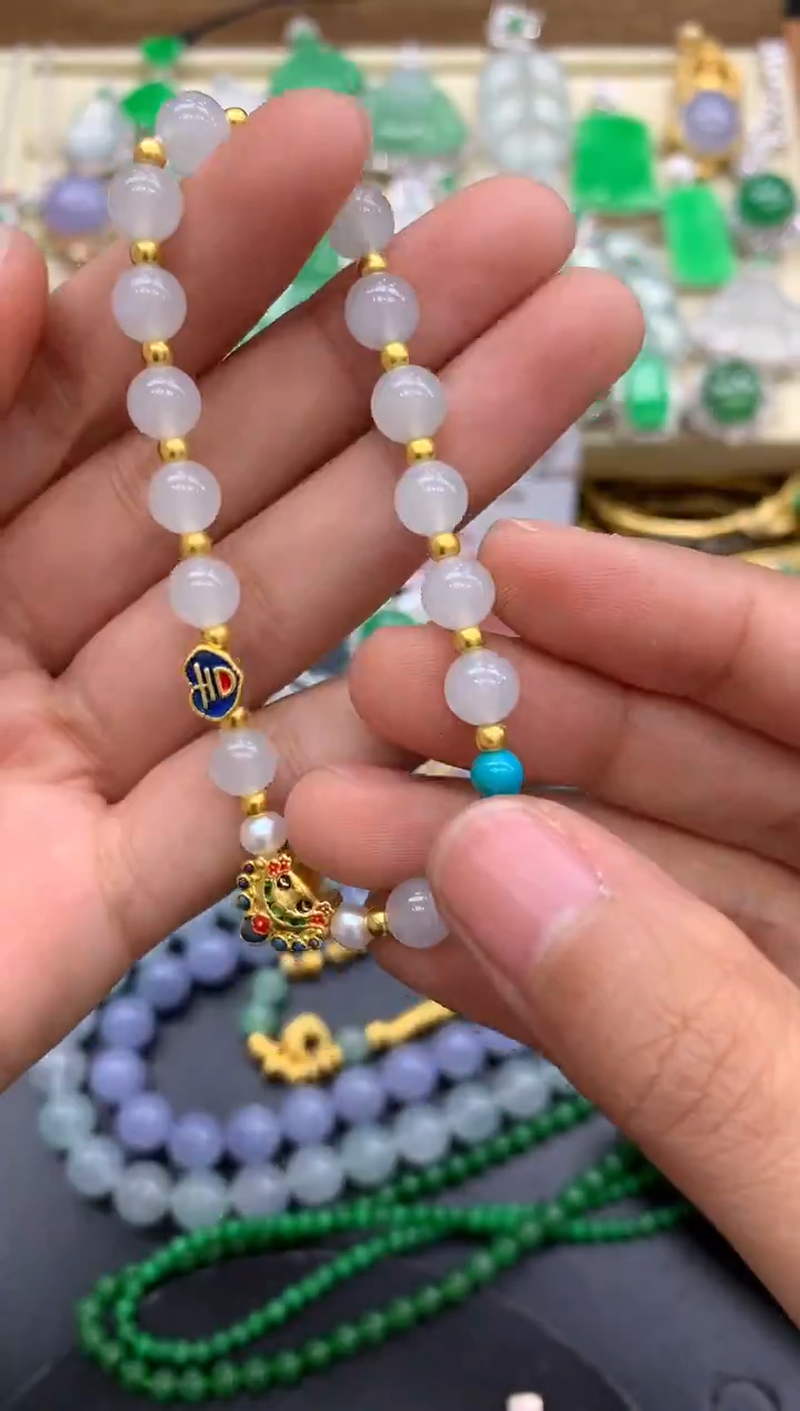 【闪购商品】翡翠手链未镶嵌270-中国好珍宝