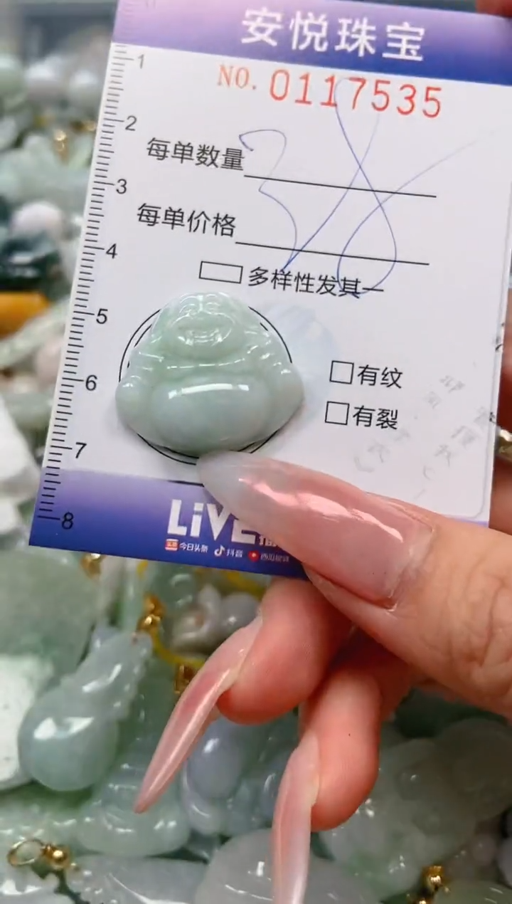 【闪购商品】翡翠颈饰未镶嵌闪购0117535