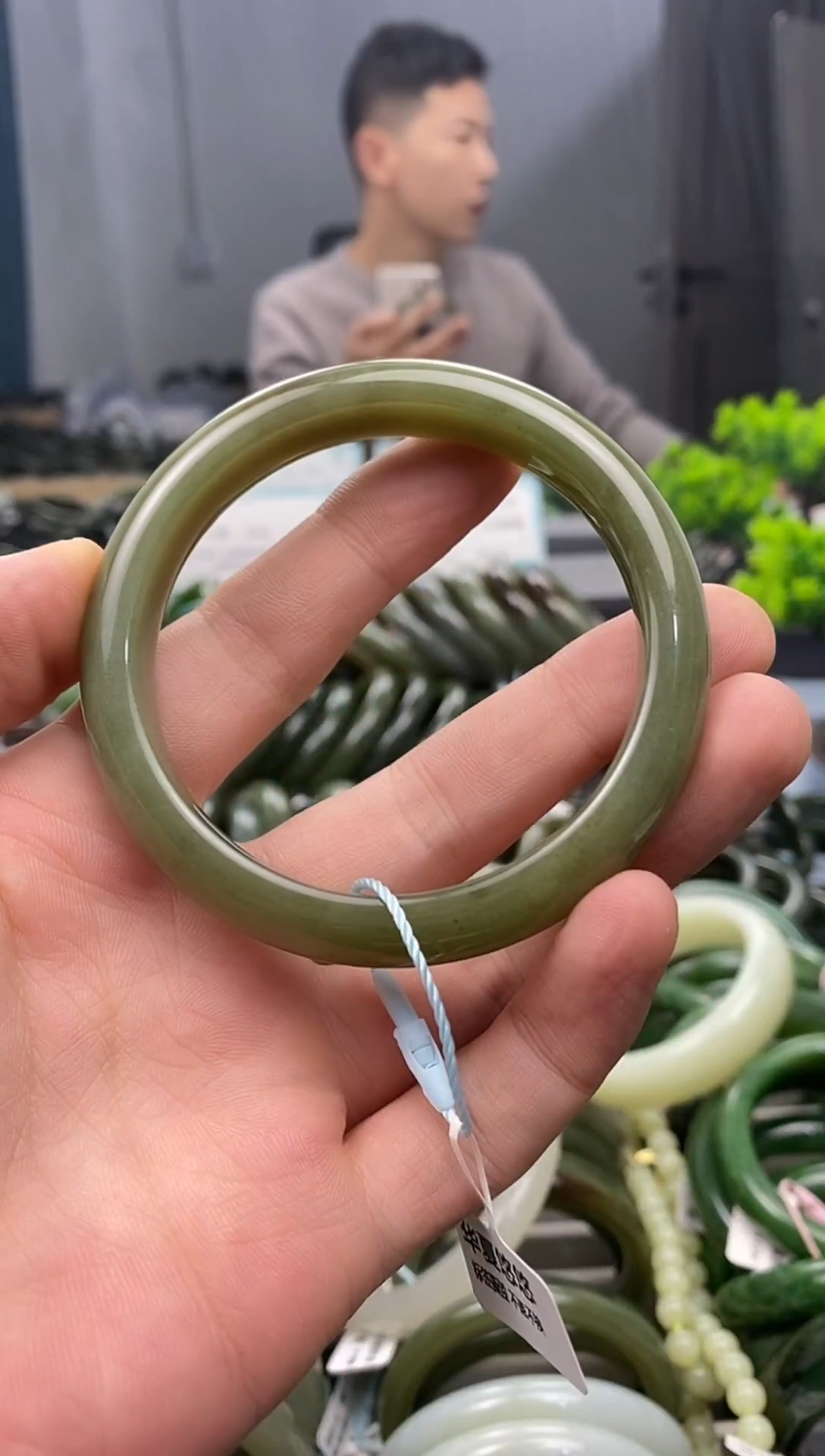 未镶嵌手镯和田玉一**光59.5