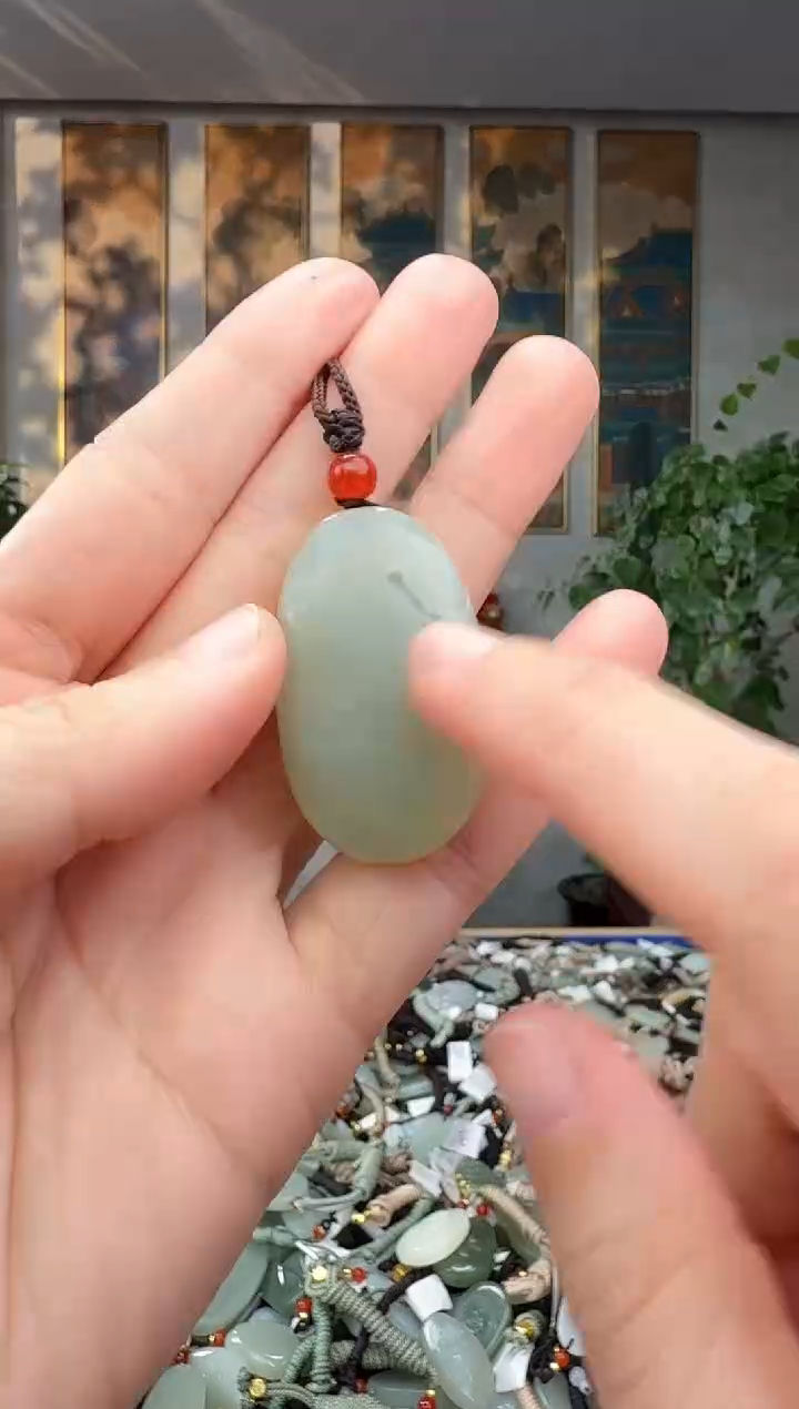 未镶嵌和田玉挂件拍一发一