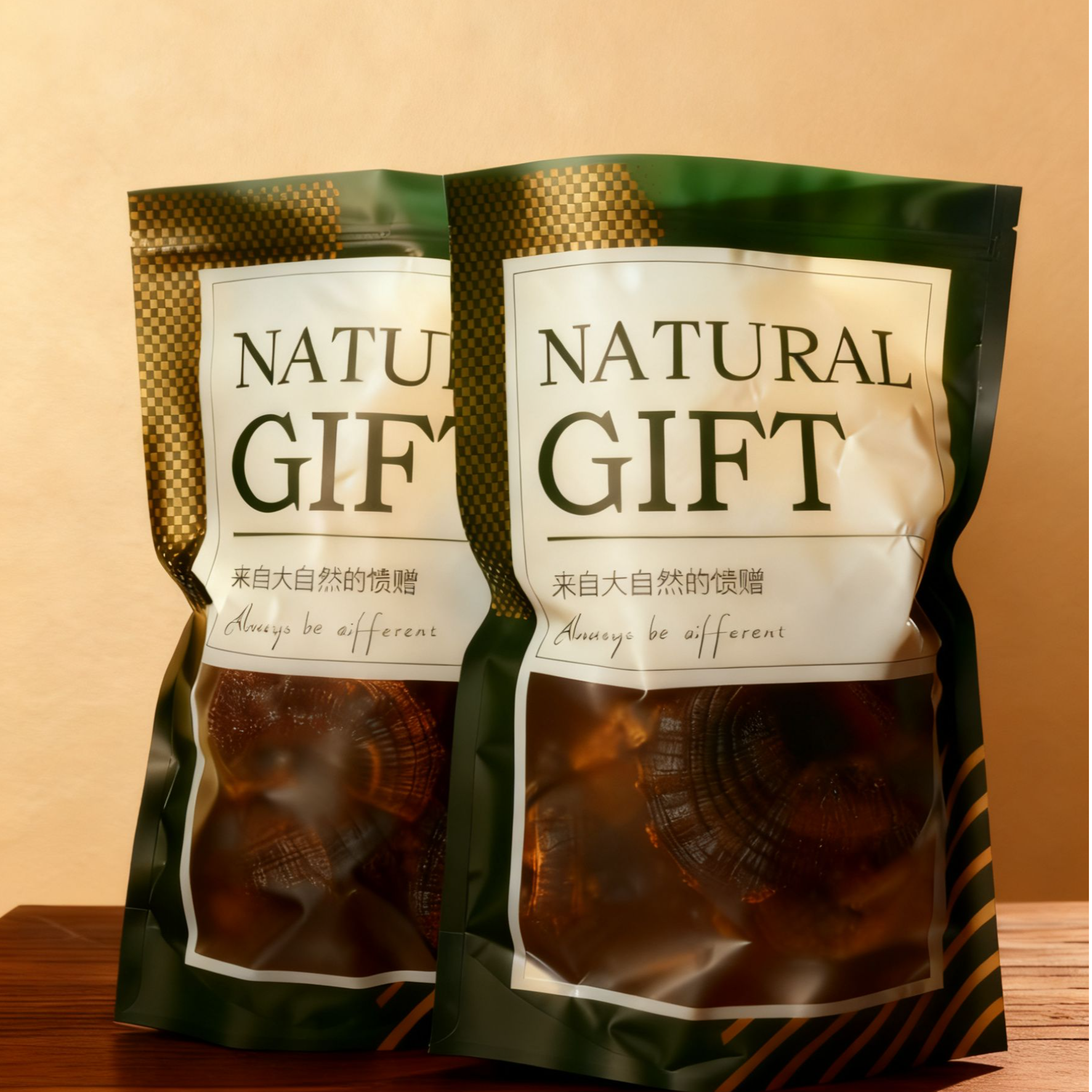 灵芝泡酒煲汤炖鸡煮水东北特产滋补养生