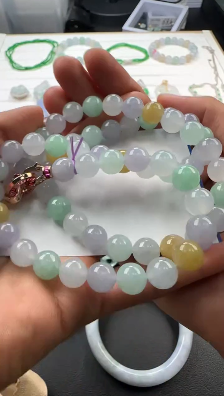 【闪购商品】翡翠手串未镶嵌不退不换 无鉴赏期