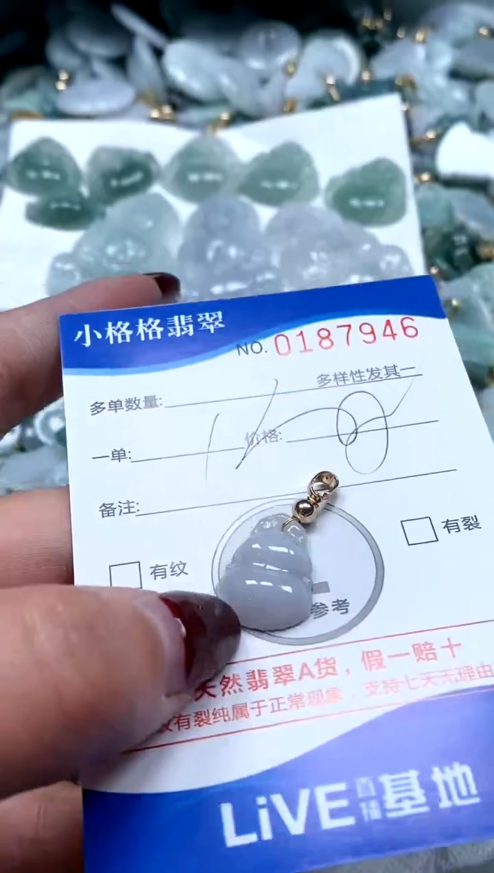【闪购商品】翡翠颈饰未镶嵌闪购商品0187946