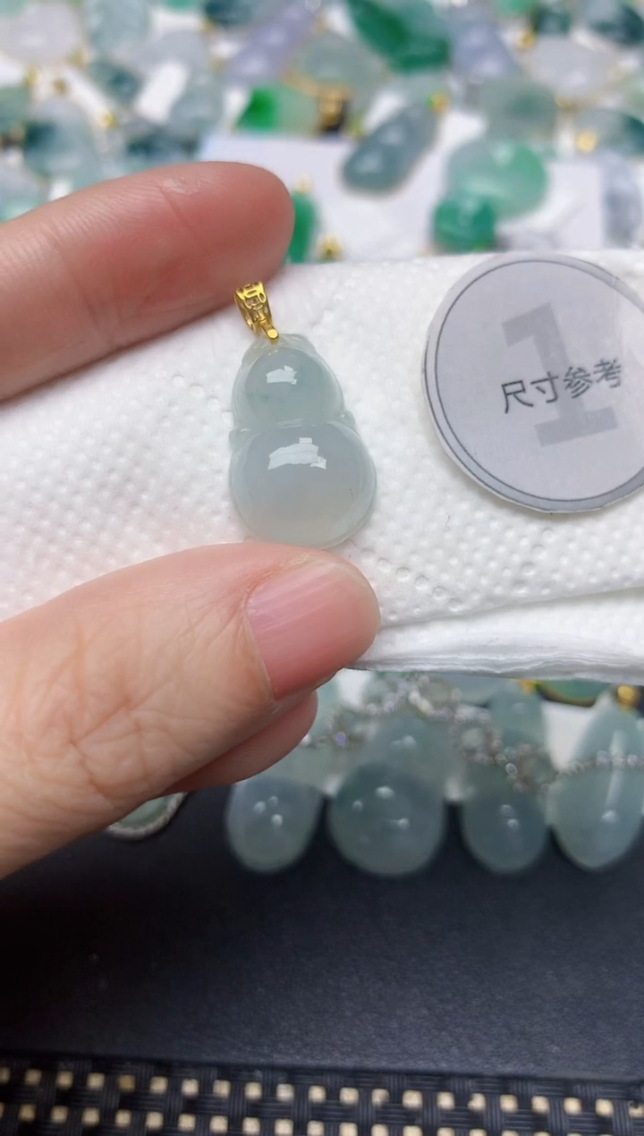 颈饰未镶嵌翡翠天然缅甸A货翡翠