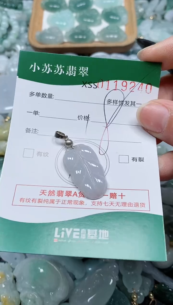 【闪购商品】翡翠颈饰未镶嵌闪购商品0119240