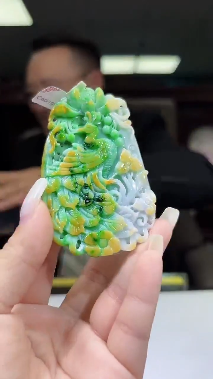 未镶嵌定制翡翠01/1201/C/凤凰