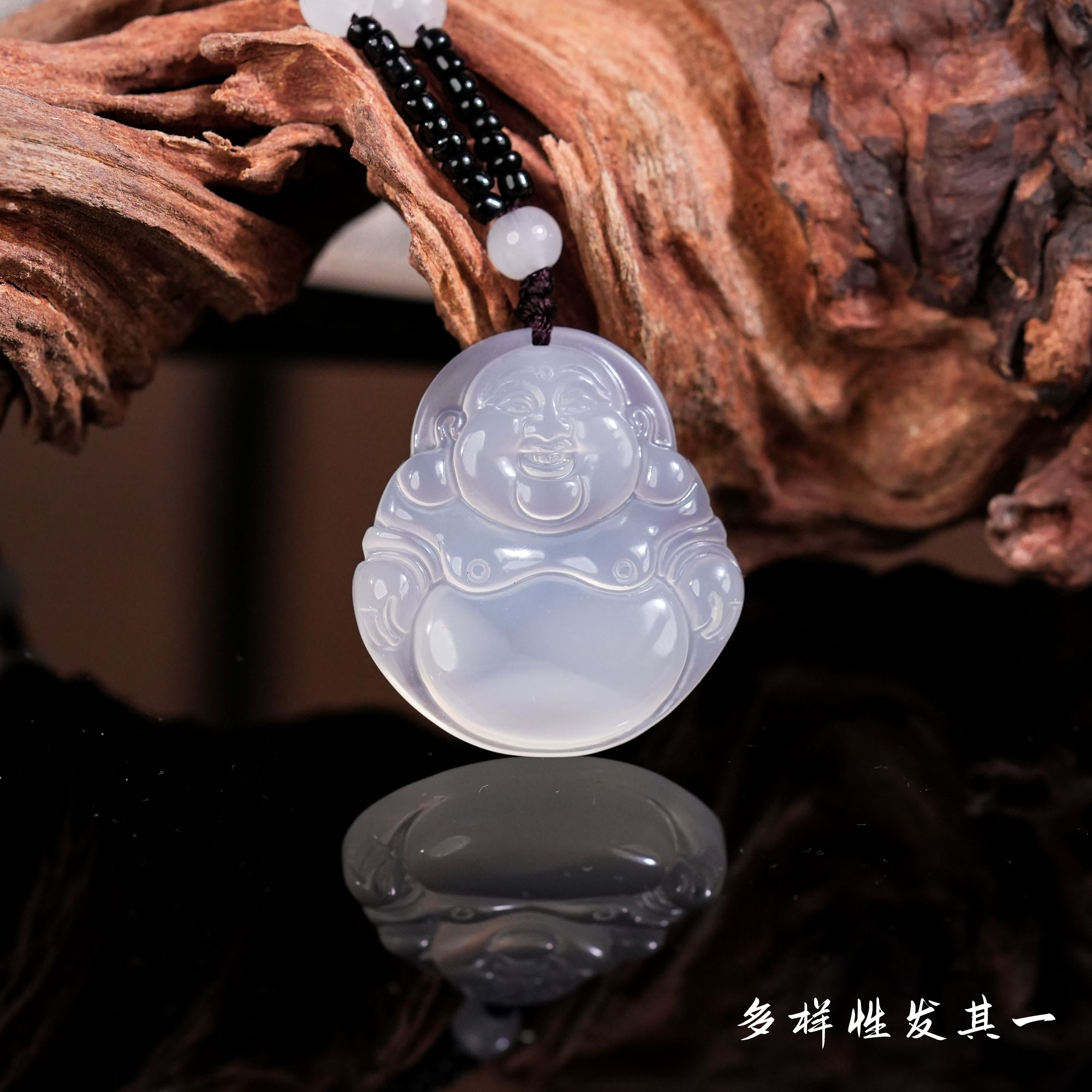天然玉玉髓佛公白冰设计时尚精美 #ZJSPHA251223